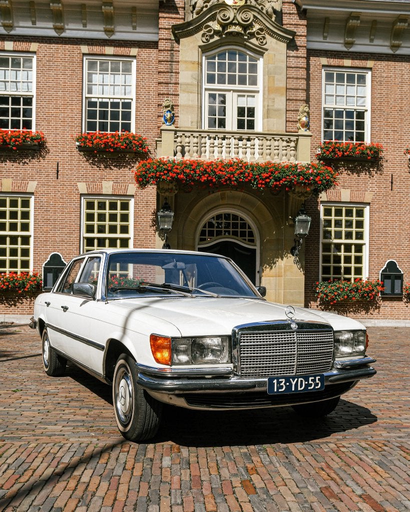 Mercedes-Benz S-Klasse 2.7 280 S 1973 Wit Oldtimer, foto 11