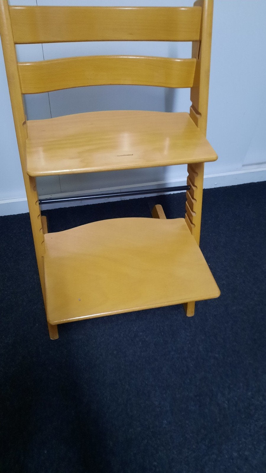 Stokke Tripp Trapp kinderstoel met accessoires, Ophalen, Gebruikt, Meegroeistoel, Gordel(s)