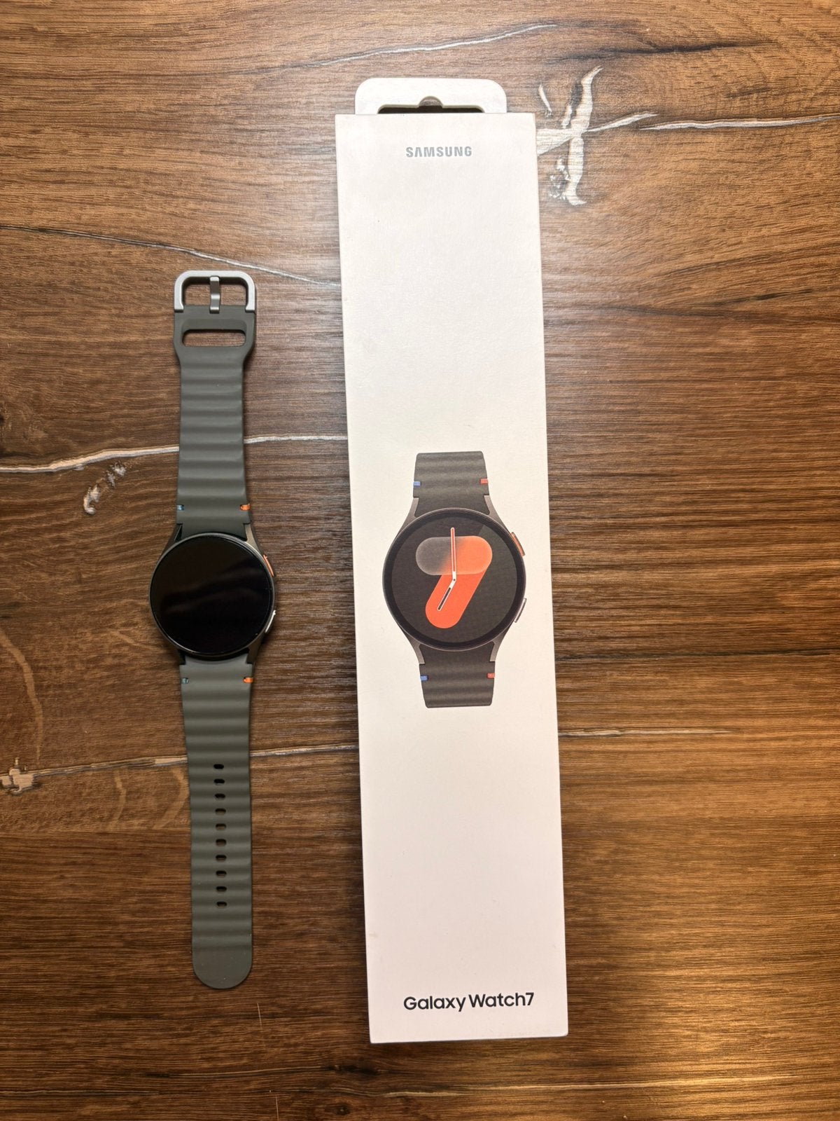 SAMSUNG Galaxy Watch7 - 40 mm Groen LTE, Ophalen of Verzenden, Zo goed als nieuw, Waterdicht, Android