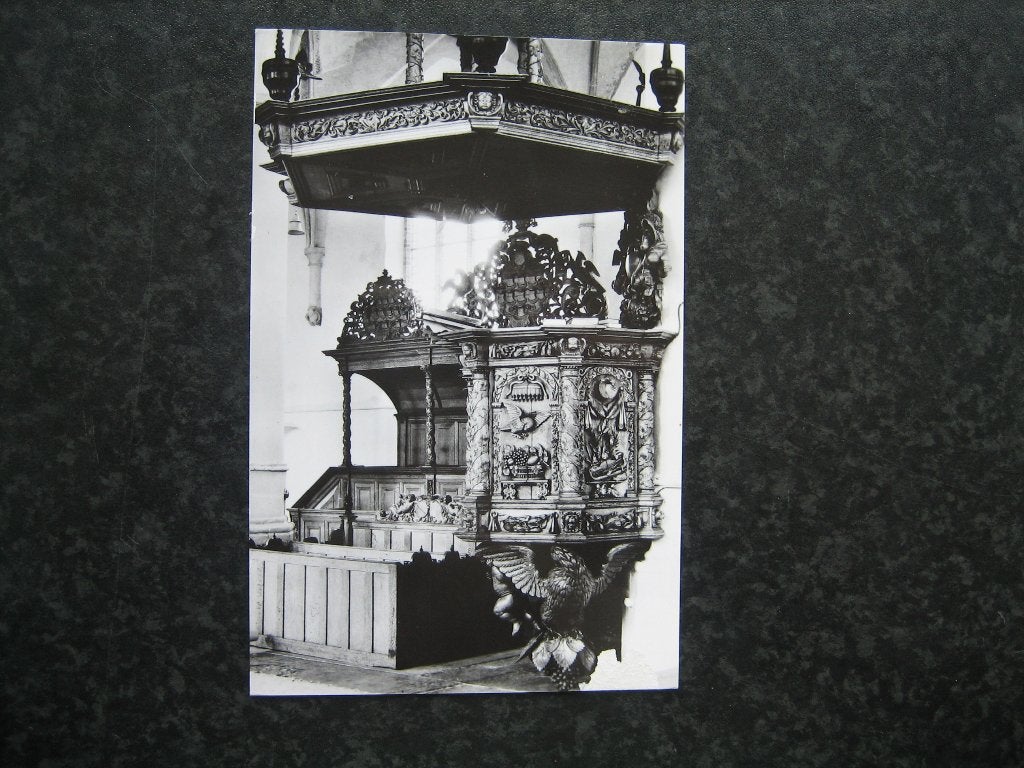BOLSWARD Kansel Martinikerk 1980, Ophalen of Verzenden, 1980 tot heden, Friesland
