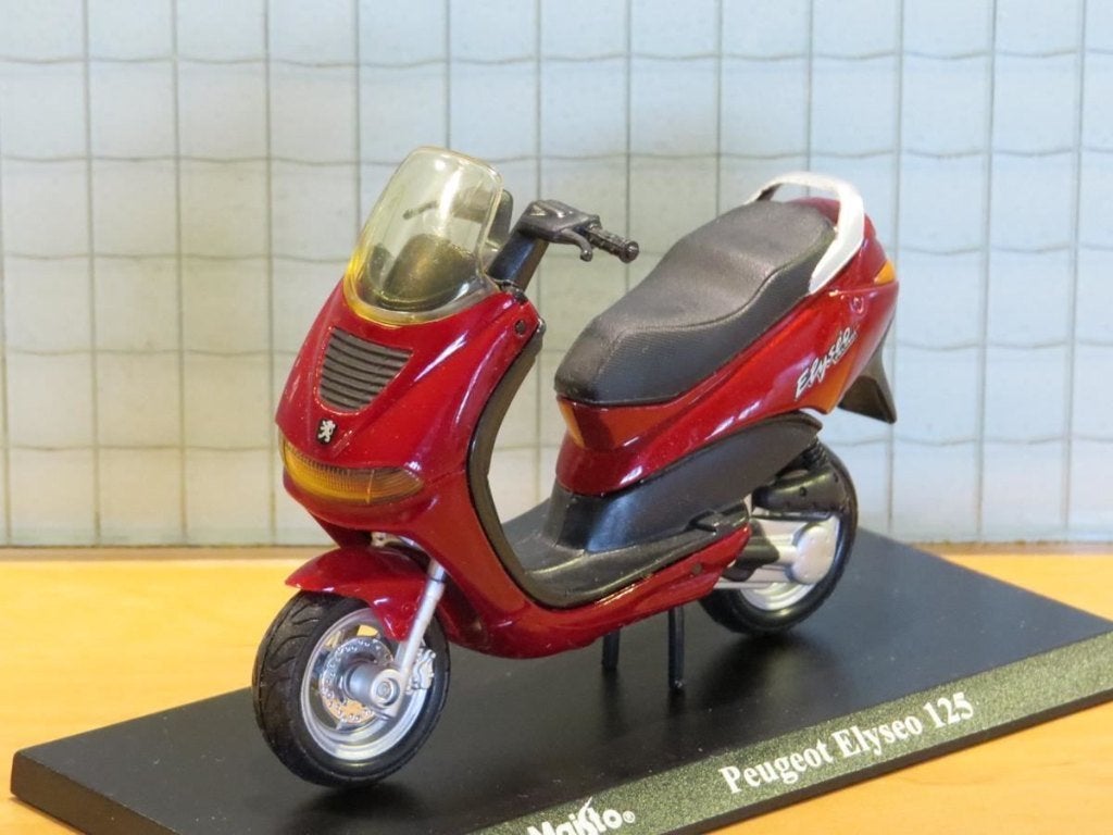 Peugeot Elyseo 1:18 blister, MayCheong, Maisto, Nieuw, Ophalen of Verzenden