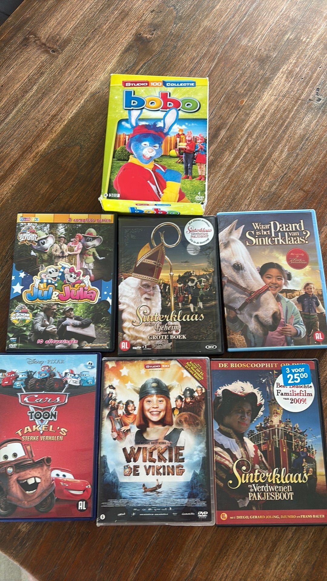 Diverse dvds wicky bobo jul julia, Alle leeftijden, Ophalen of Verzenden, Zo goed als nieuw, Overige genres