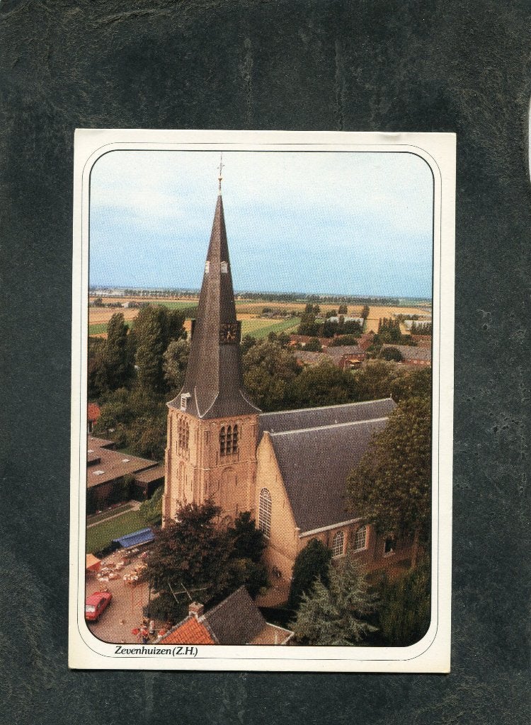 Ansicht Zevenhuizen - Ned. Herv. Kerk, Verzamelen, Ansichtkaarten | Nederland, Verzenden, 1980 tot heden, Ongelopen
