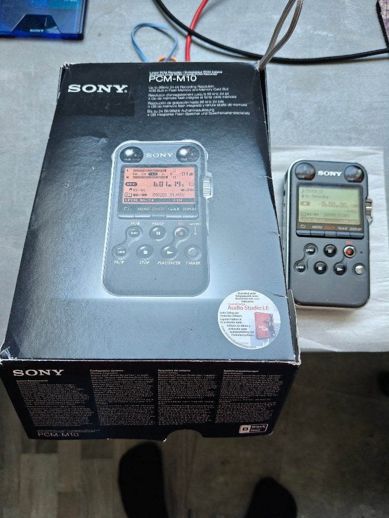 Sony PCM-M10 Hi-res Linear PCM recorder, Ophalen of Verzenden, Walkman