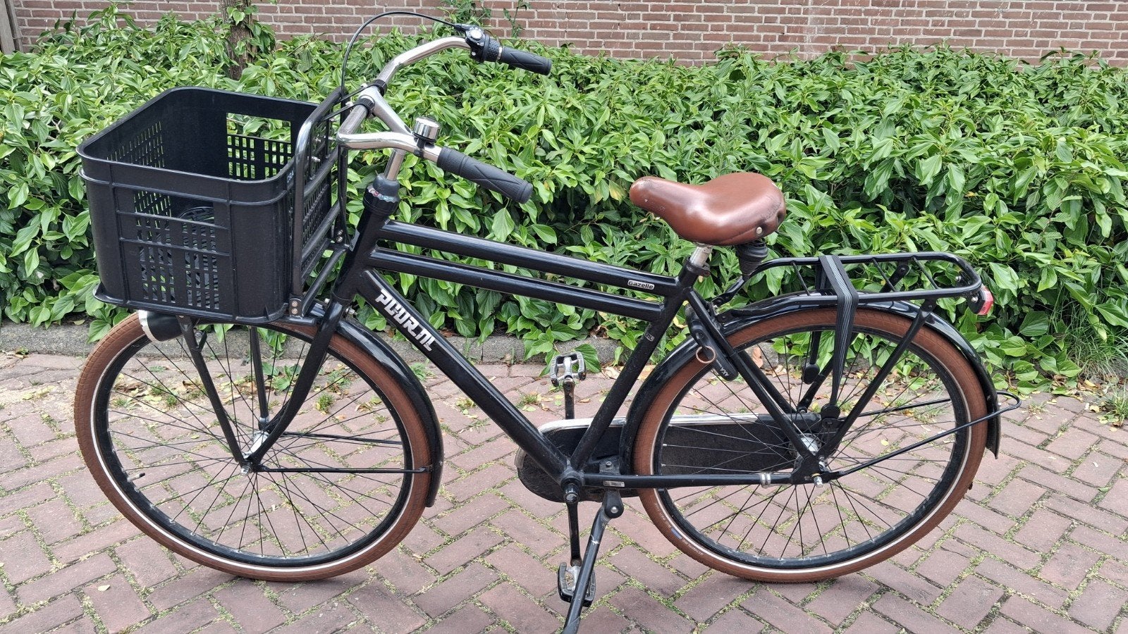Stoere Gazelle Puur transportfiets 28inch/54cm, 53 tot 57 cm, Ophalen, Gazelle, Versnellingen