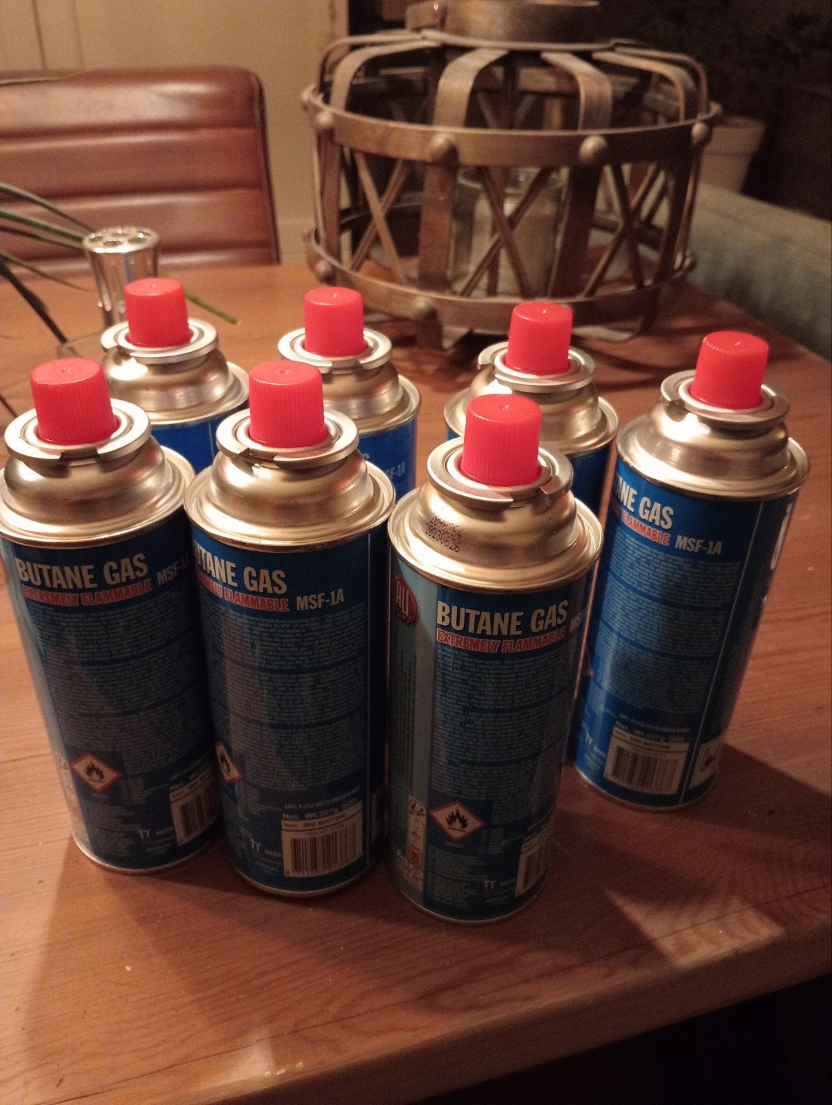 butane gas mag 1A, Ophalen