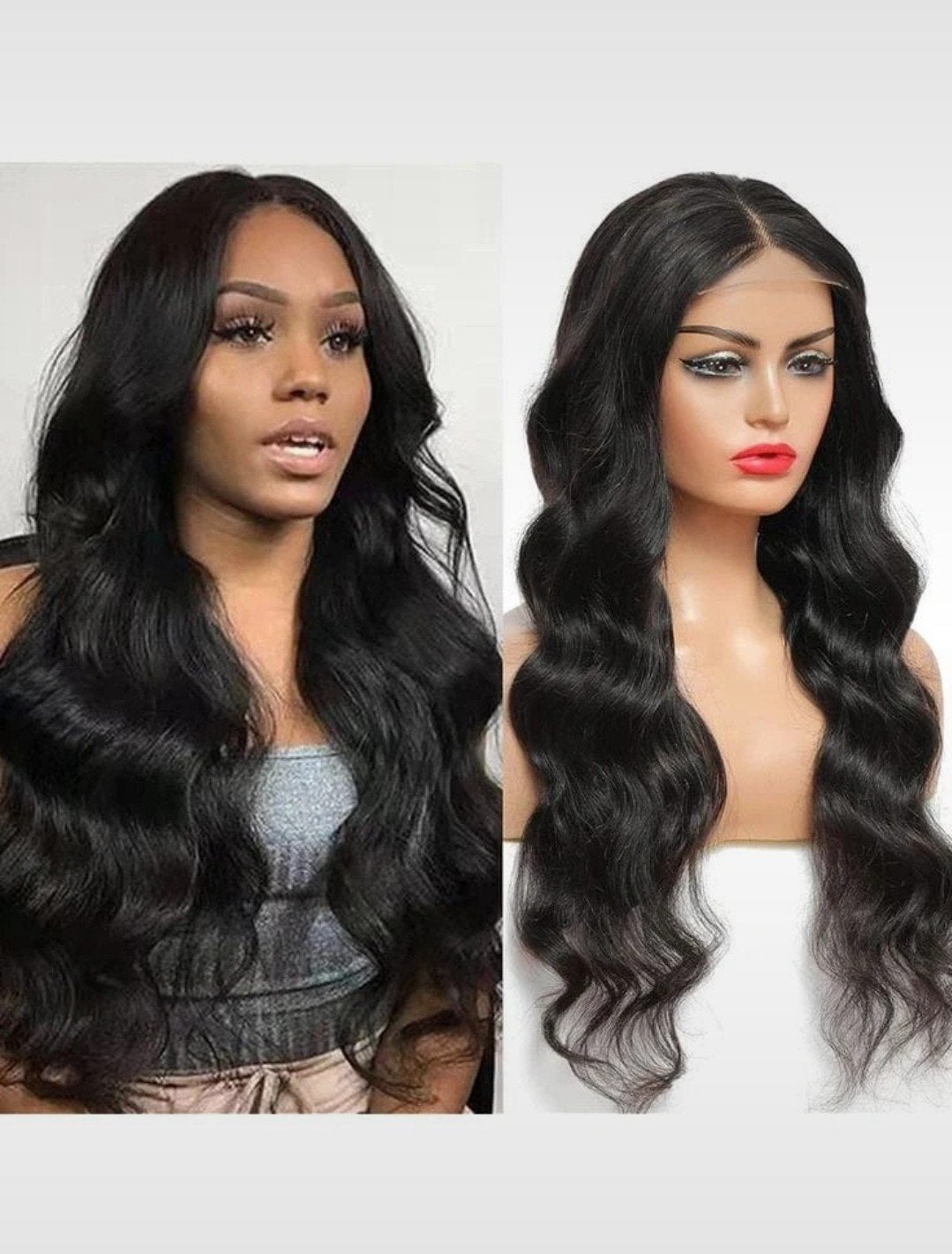 26 inch bodywave pruik / wig 100% menselijke haar, Ophalen of Verzenden, Nieuw, Pruik of Haarverlenging