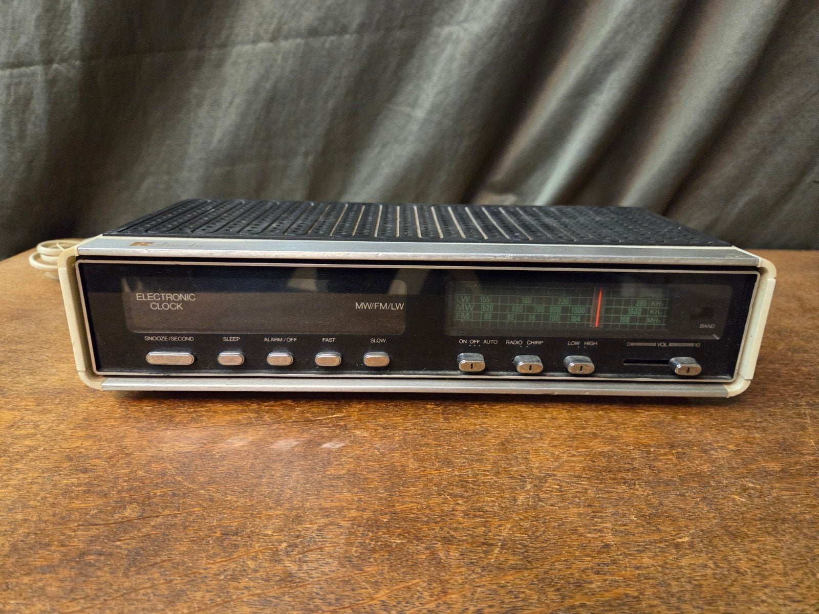 Vintage roberts wekkerradio, Witgoed en Apparatuur, Verzenden