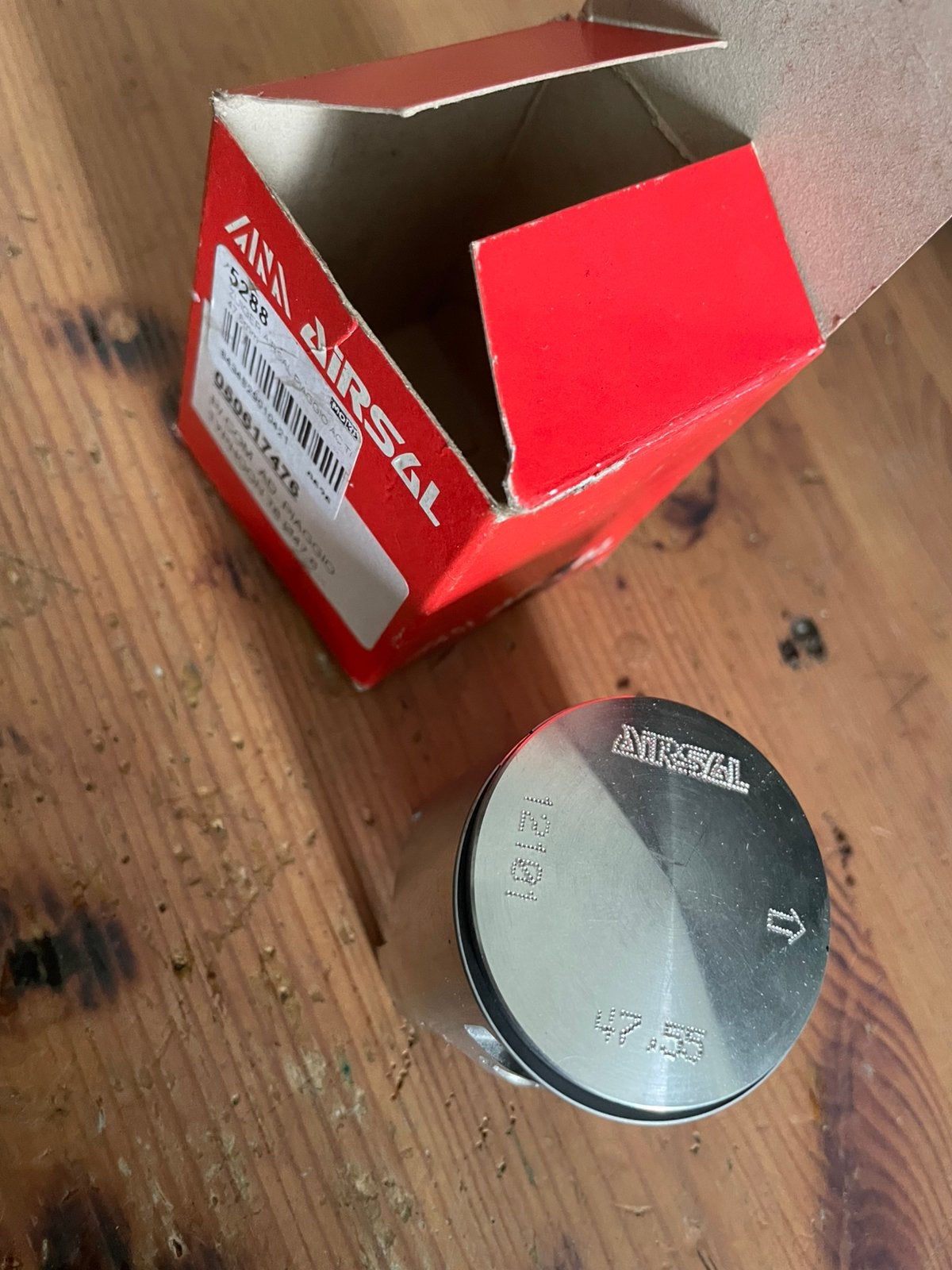 Piaggio Airsal T6 zuiger 70cc, Ophalen of Verzenden, Nieuw, Cilinder