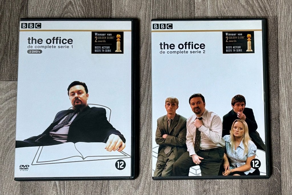 BBC The Office Seizoen 1 en 2 (DVD) Ricky Gervais ZGAN, Cd's en Dvd's, Engels, Alle leeftijden, Nederlands, Seizoen 1