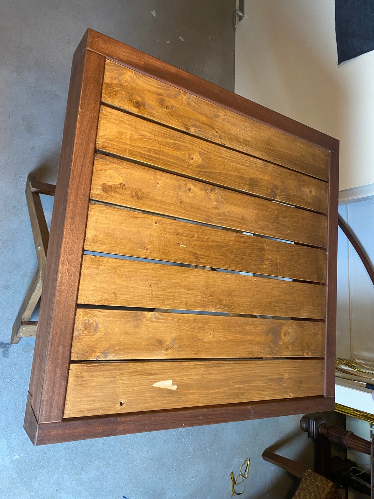 Zelfgemaakte hang/ staantafel van een raamkozijn, Ophalen, Nieuw