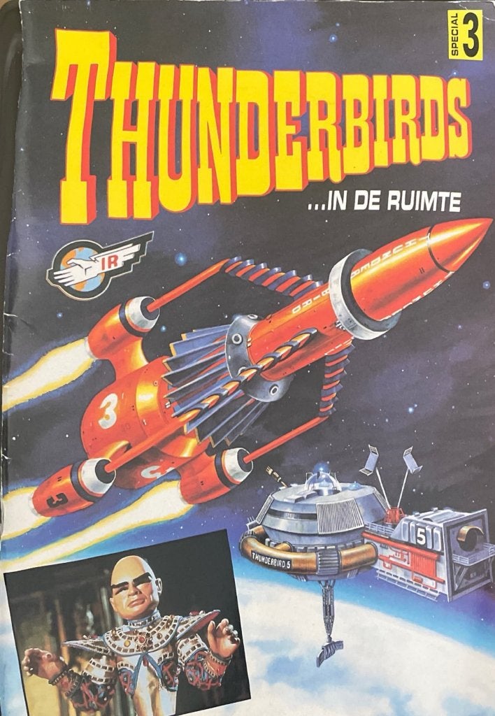 Thunderbirds - ...In De Ruimte (Special 3 - 1994), Gelezen, Gerry Anderson, Eén stripboek, Ophalen of Verzenden