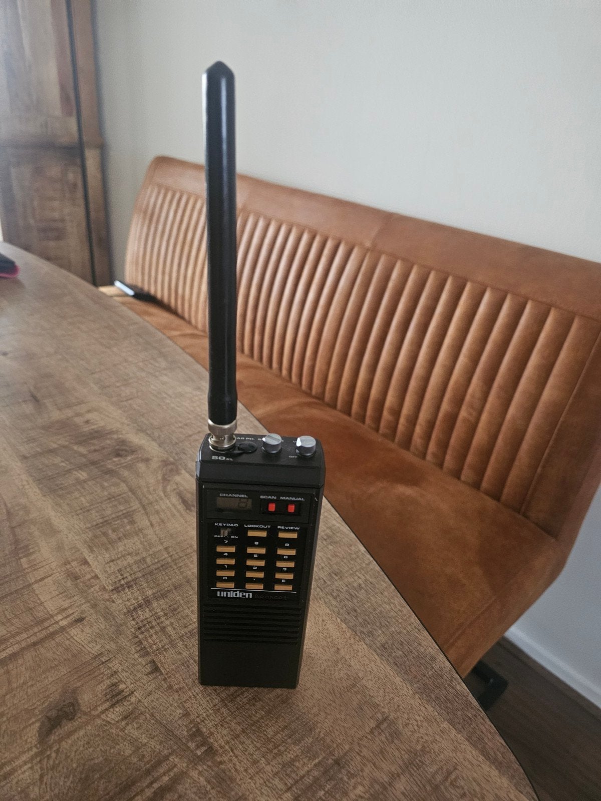 Uniden Bearcat 50 XL Handscanner - Ideaal voor evenementen, Ophalen of Verzenden, Gebruikt, Toebehoren, Met broekklem