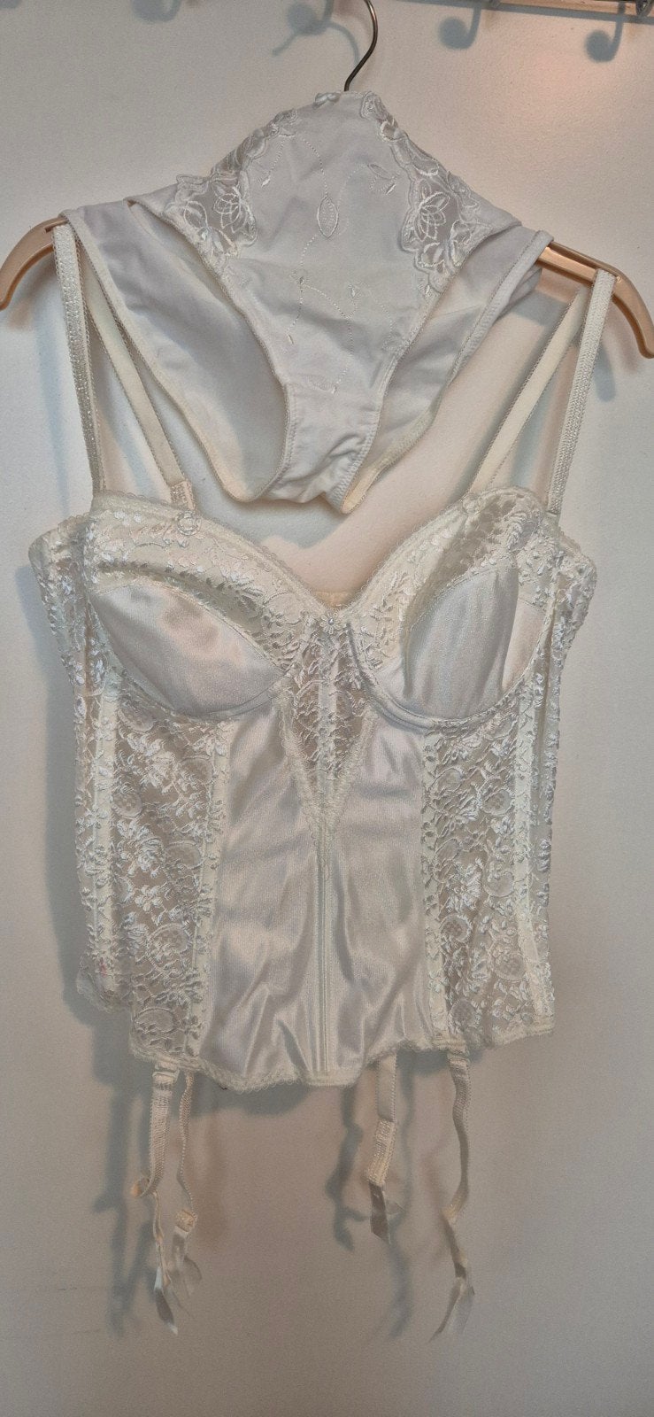 Di Lorenzo torselet ivoorkleurig bruidslingerie, Ophalen of Verzenden, Slip