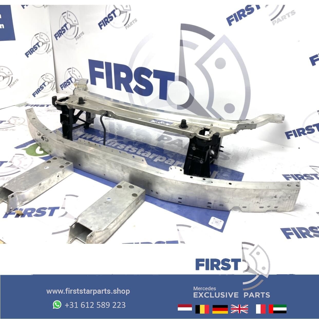 W253 C253 GLC VOORFRONT ALUMINIUM FRONT Mercedes GLC Klasse, Gebruikt, -, Voor, Ophalen of Verzenden
