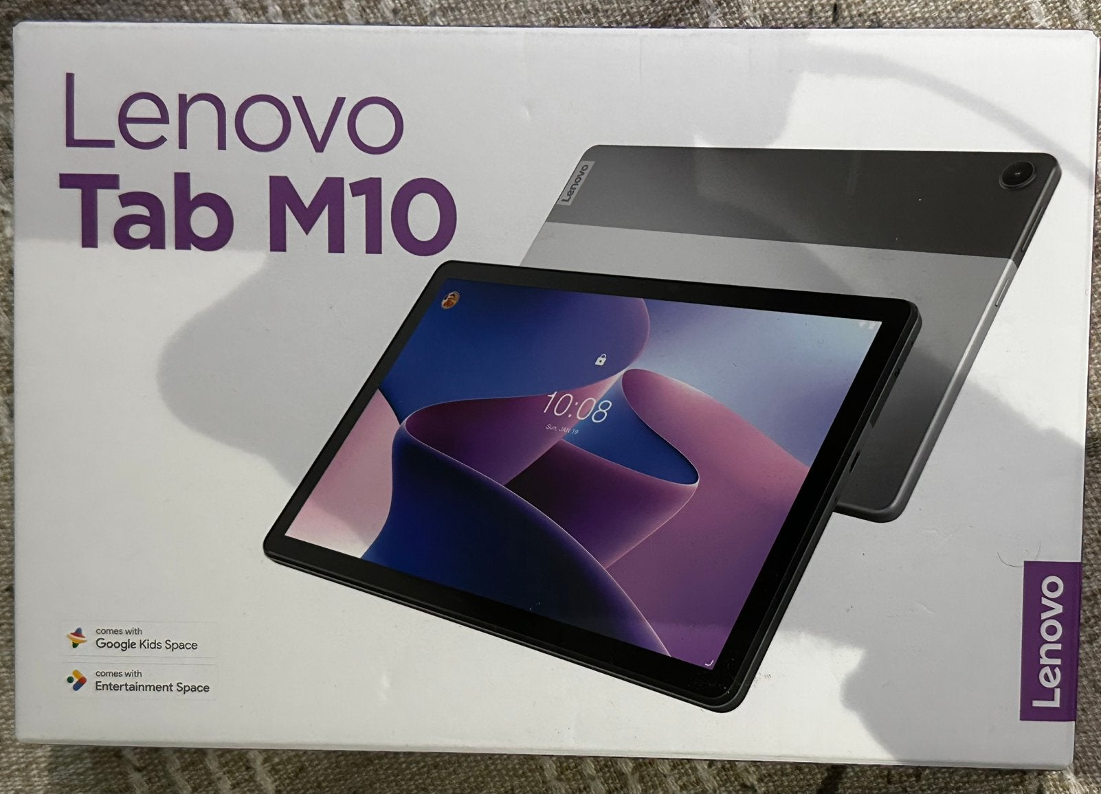 Lenovo Tab M10 3e Gen–Uitstekende Staat+Beschermhoes 4GLTE, Zo goed als nieuw, Lenovo Tab M10 (3rd Gen) – 10.1” FHD | 4GB RAM | 64GB | 4G LTE