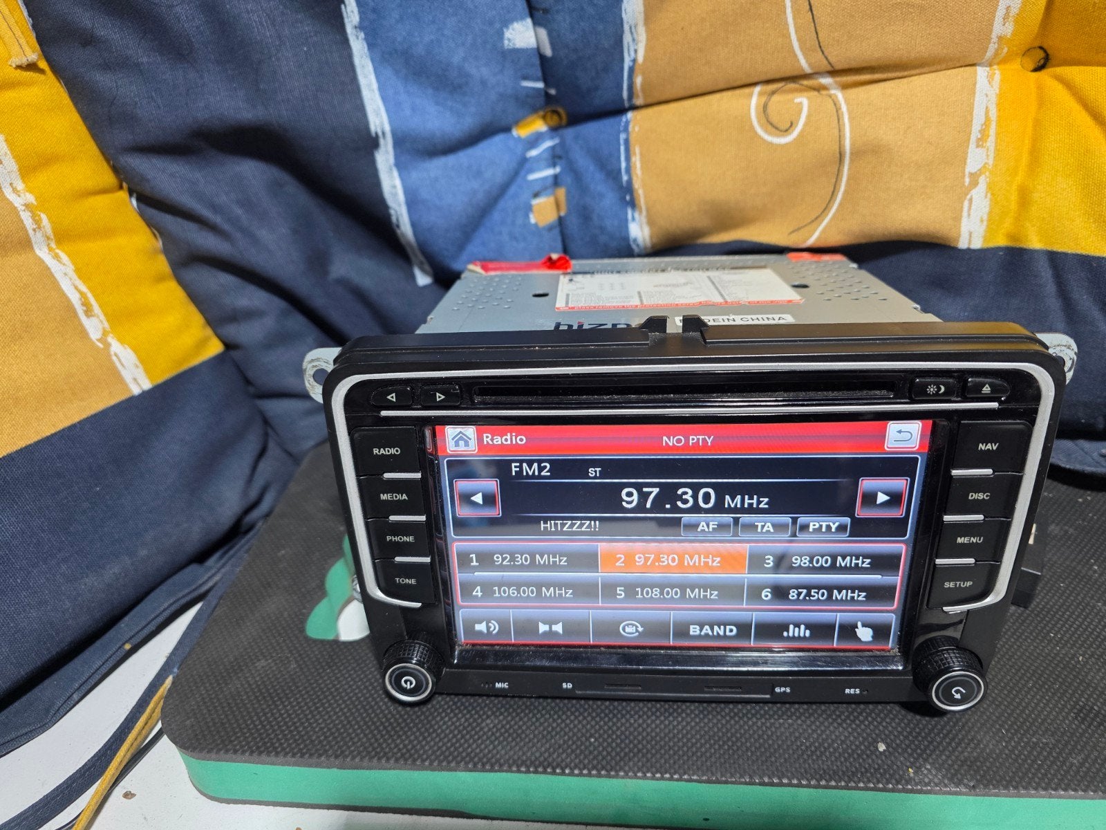 volkswagen Autoradio met navigatie en touchscreen, Ophalen of Verzenden