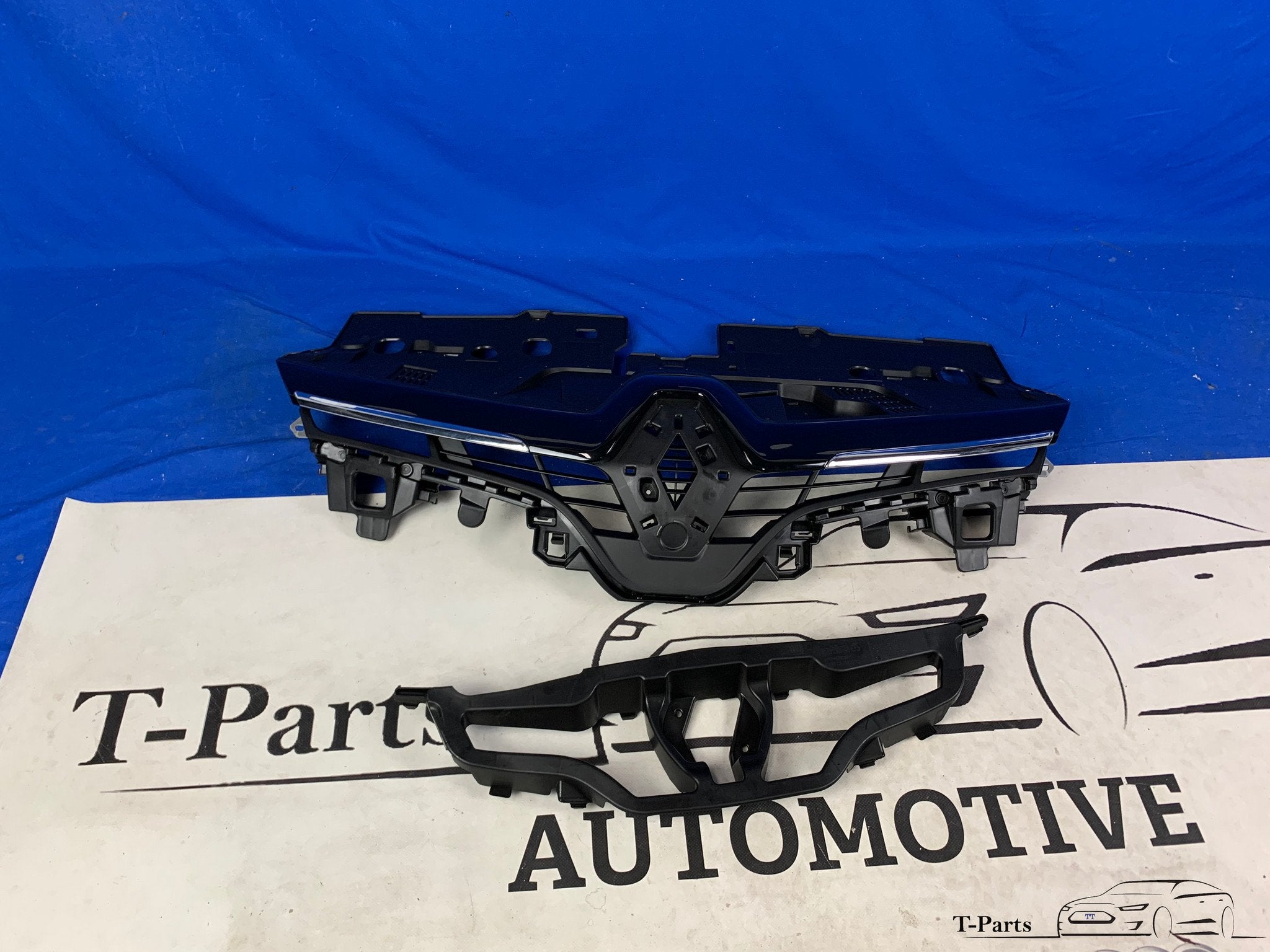 Renault clio 4 grille bumper rooster voorbumper gril 2012-20