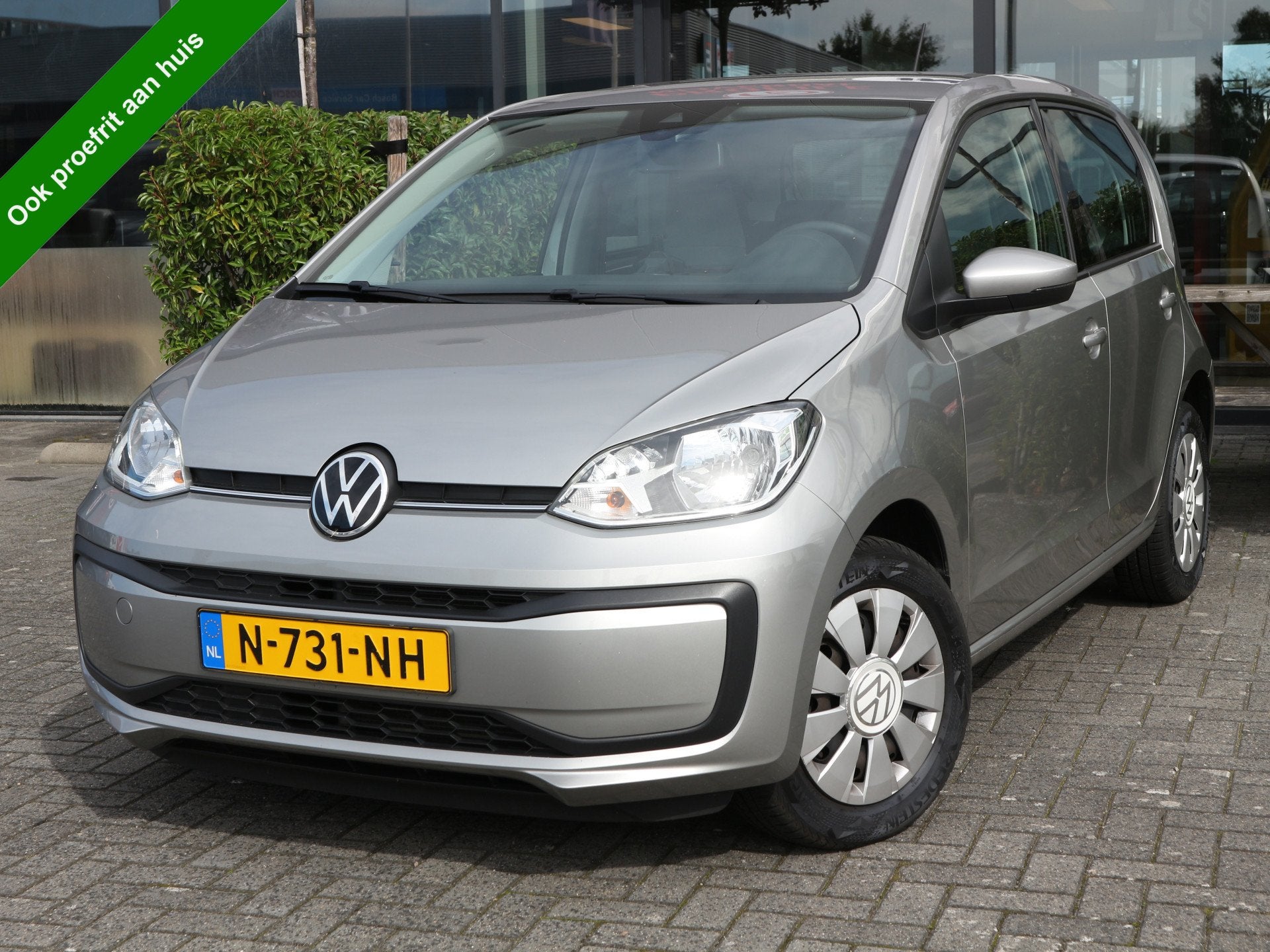 Volkswagen up! 1.0 EXECUTIVE CAMERA CLIMA CRUISE PDC NL AUTO, Voorwielaandrijving, Dealer onderhouden, Stof, Gebruikt