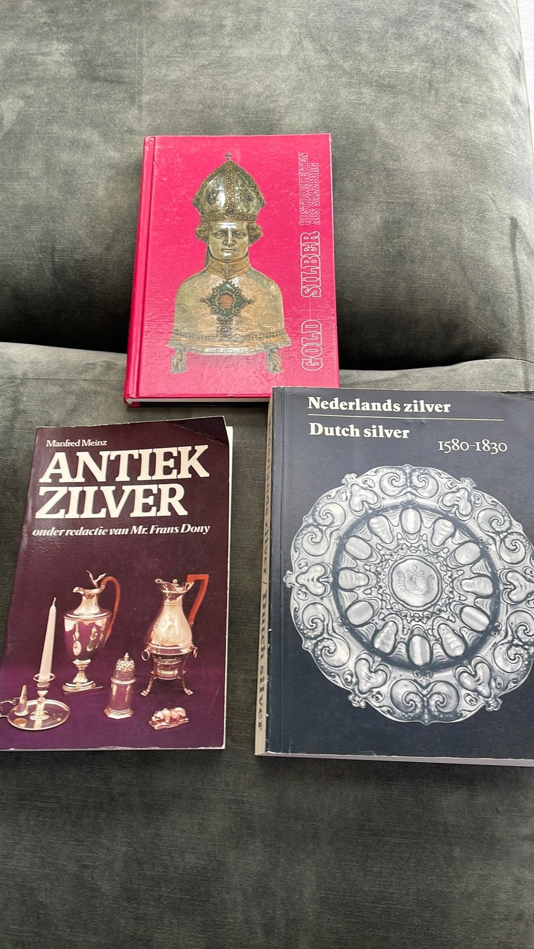 3x Antiek Zilver, Ophalen of Verzenden, Zo goed als nieuw, Overige onderwerpen