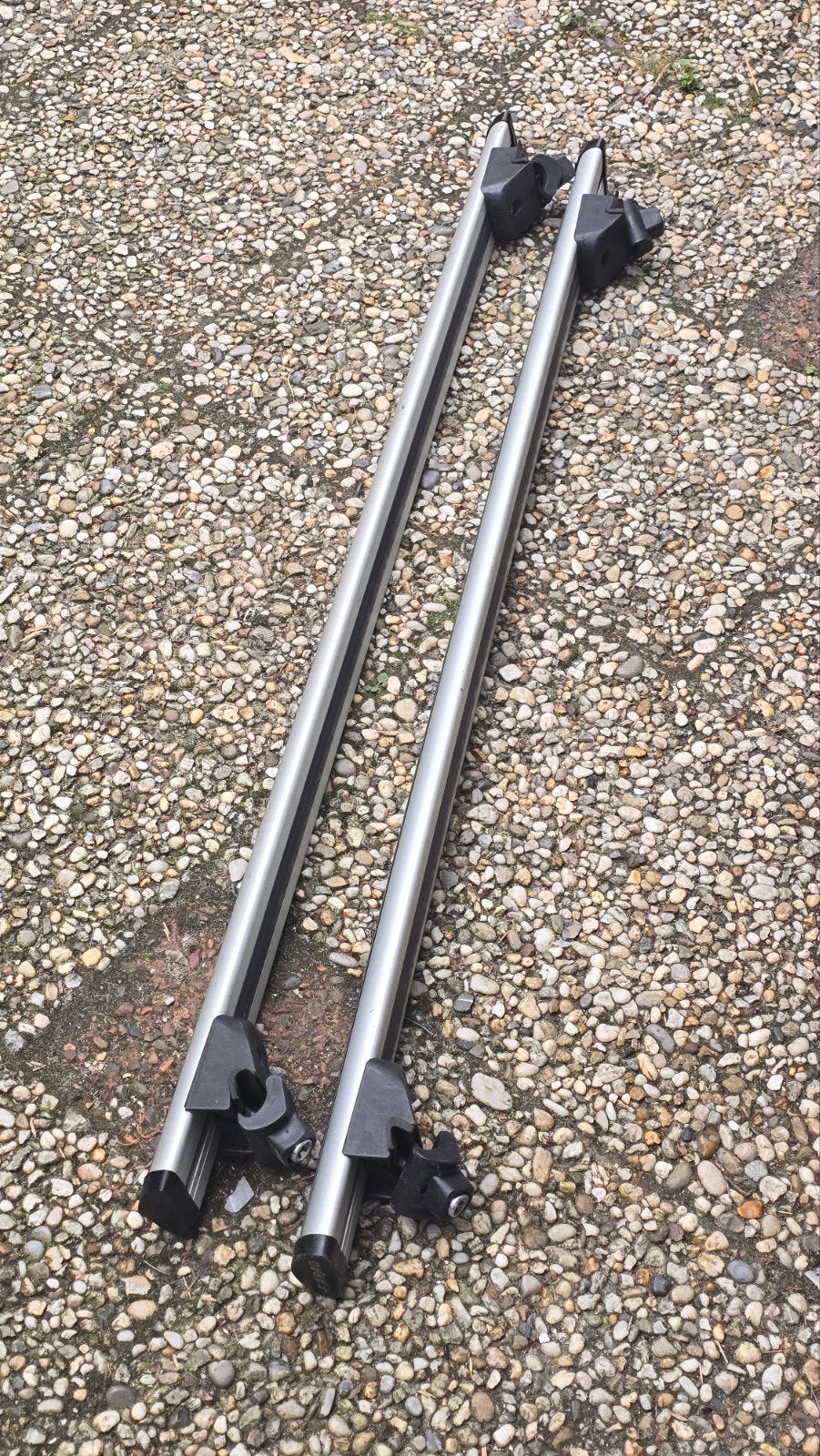 Dakdragers Audi A4 B8 2008-2015 Station met dakrails, Auto diversen, Dakdragers, Ophalen of Verzenden