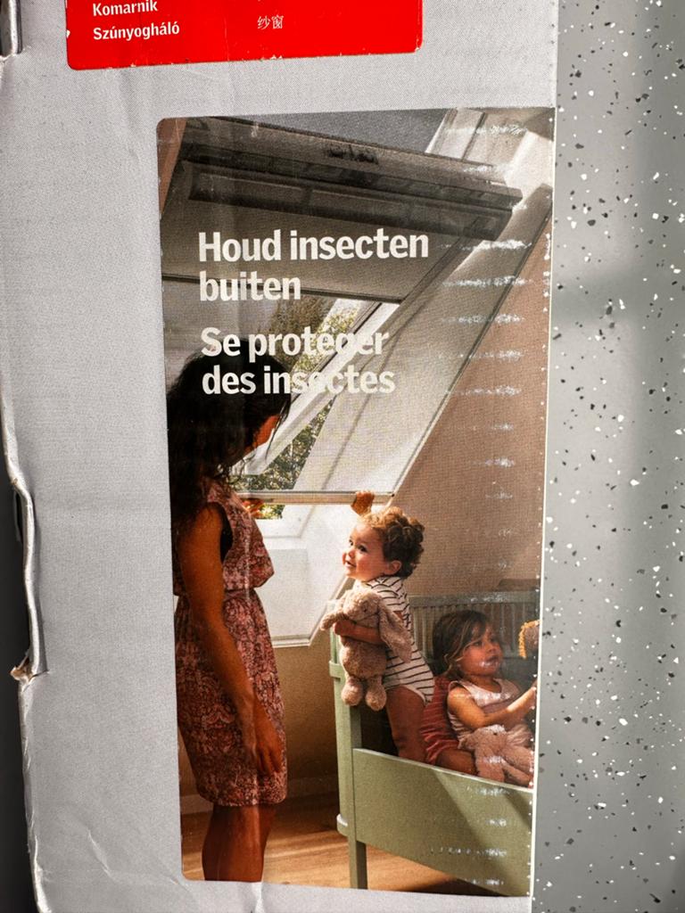 Nieuwe originele VELUX insectenscreen / hor, Ophalen, Minder dan 80 cm, Hordeur, Minder dan 200 cm