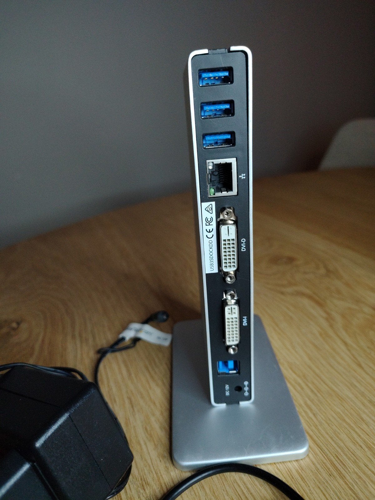 StarTech com USB 3.0 Aluminium Laptop Docking Station, Ophalen of Verzenden, Zo goed als nieuw, StarTech.com, Docking station