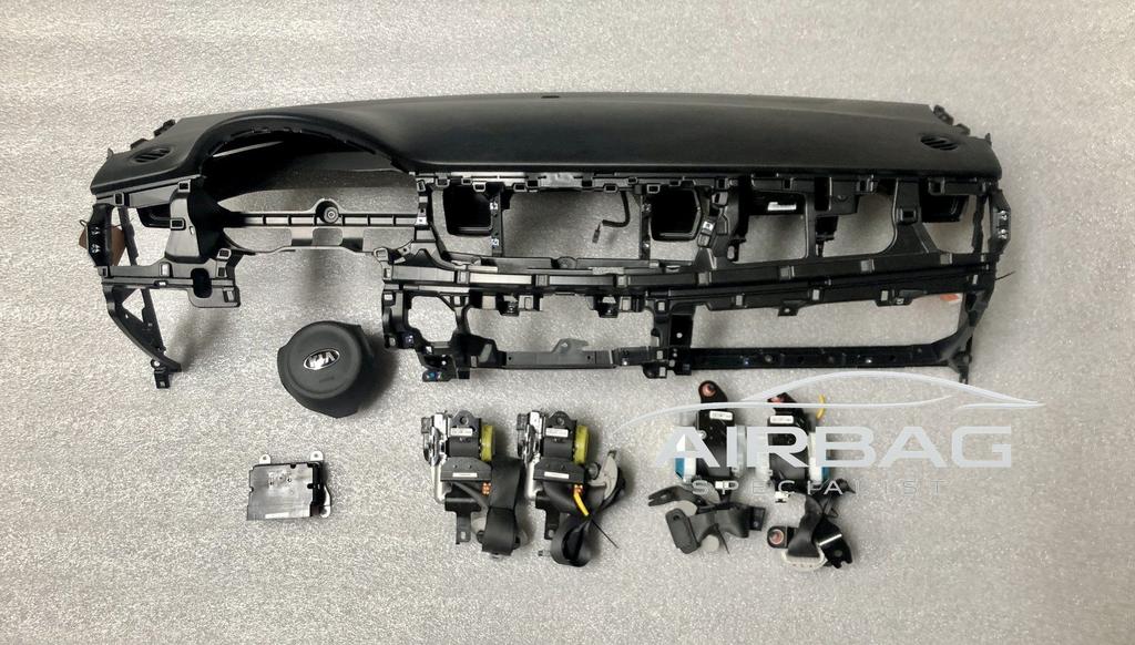 KIA RIO 2017+ airbag set dashboard passagier gordelspanner s, -, -, Ophalen of Verzenden, -