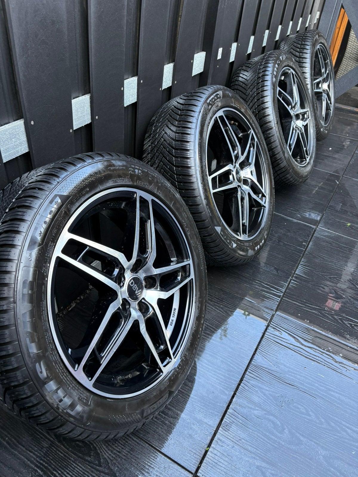17 inch velgen 5x108 All Season DOT 2025 FORD VOLVO JAGUAR, Ophalen, 215 mm, Banden en Velgen, 17 inch