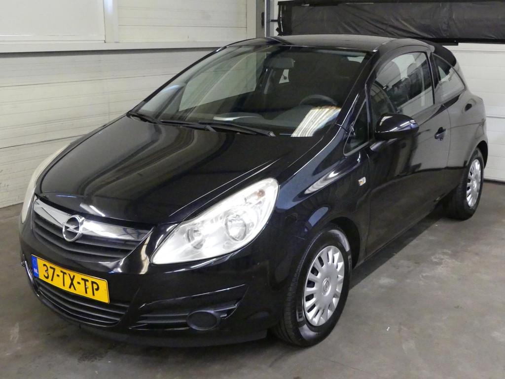 Opel Corsa 1.2-16V Ess - Airco - APK 2027 - Mooie auto!, Auto's, Opel, Voorwielaandrijving, 4 cilinders, 1229 cc, Zwart