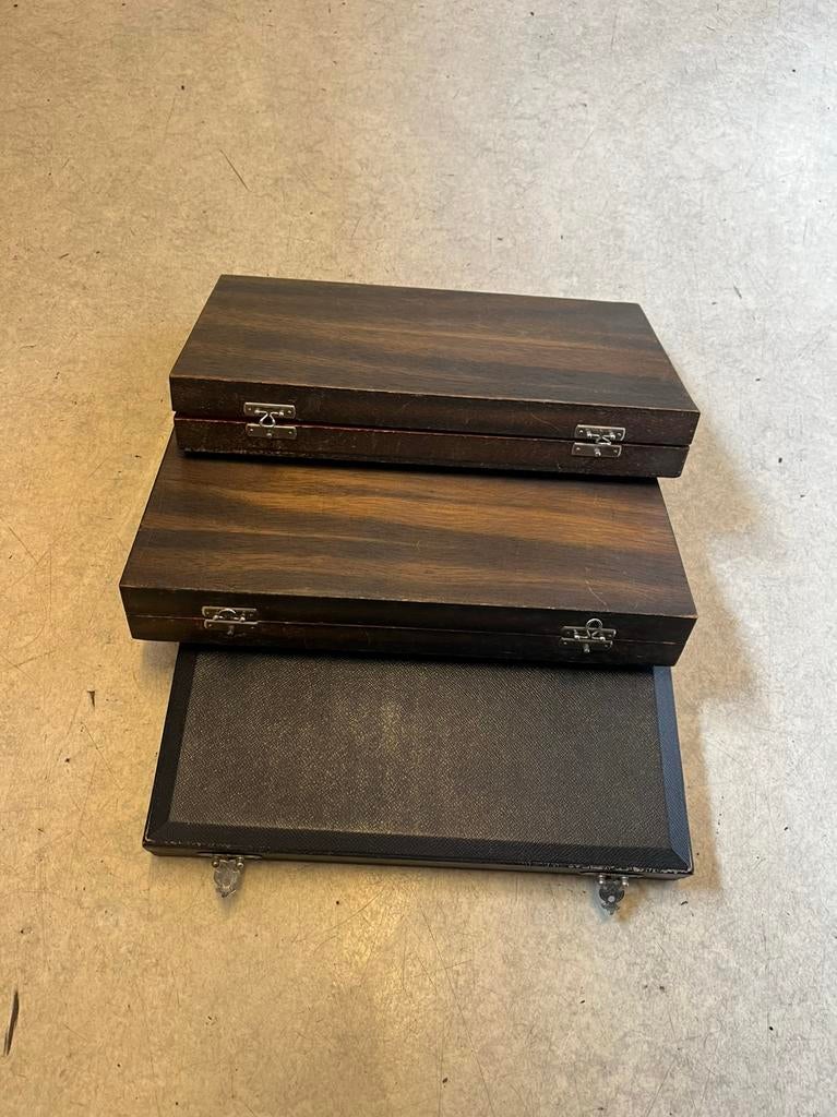 Originele Houten bestekcassettes (Leeg), Ophalen of Verzenden
