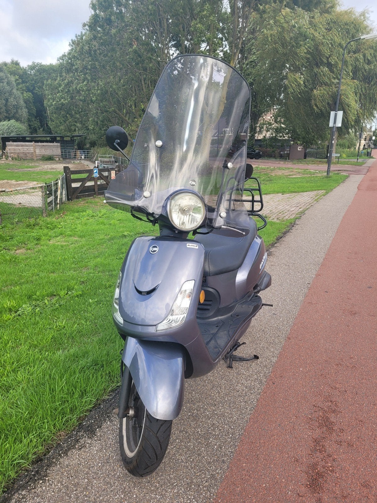 sym fiddle 2 50s snor scooter bouwjaar 2019 lage km stand., Fietsen en Brommers, Scooters | SYM, Ophalen, Zo goed als nieuw, Benzine