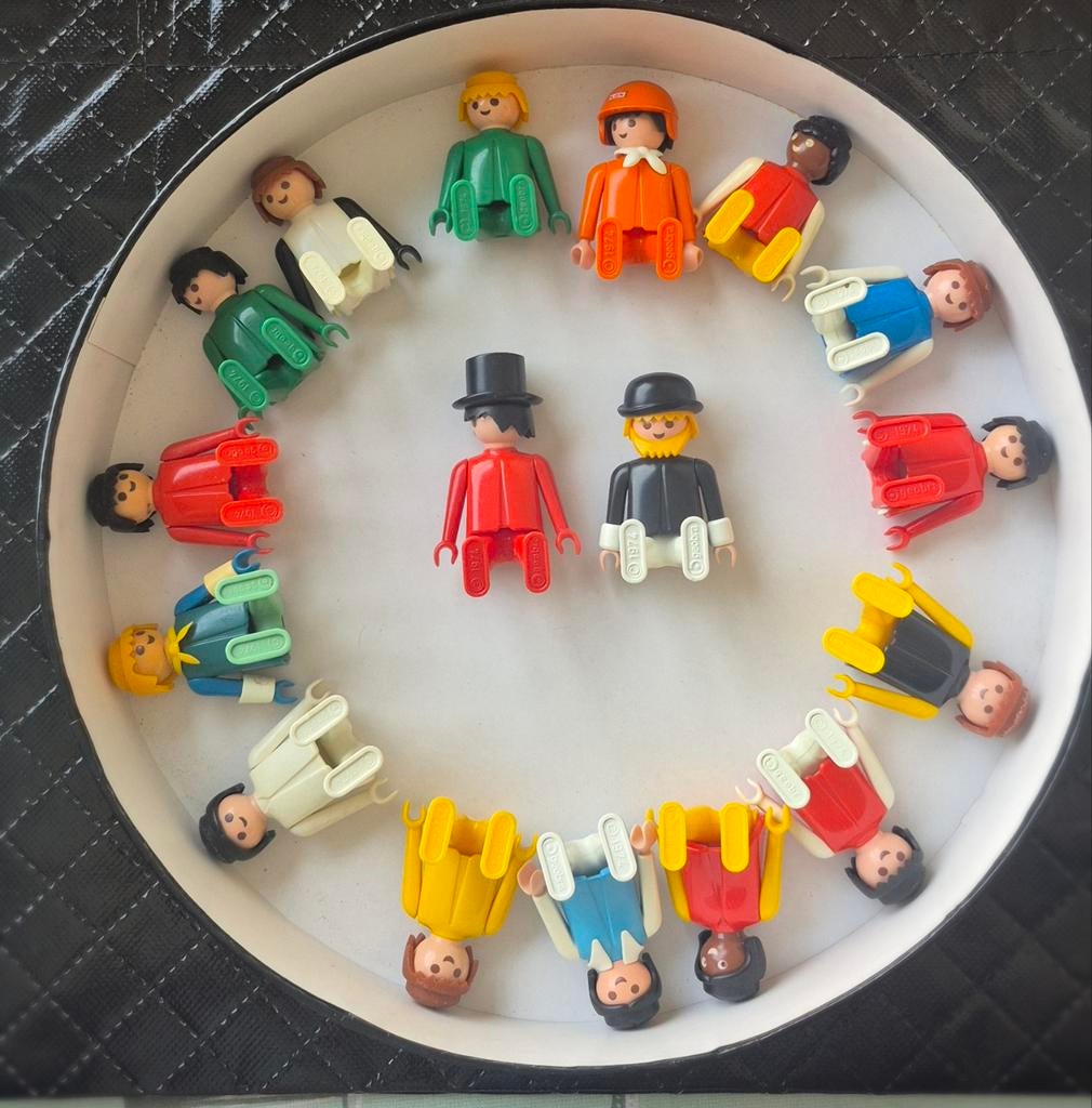 Playmobil poppetjes Geobra 1974 - Vintage collectie, Ophalen of Verzenden, Gebruikt