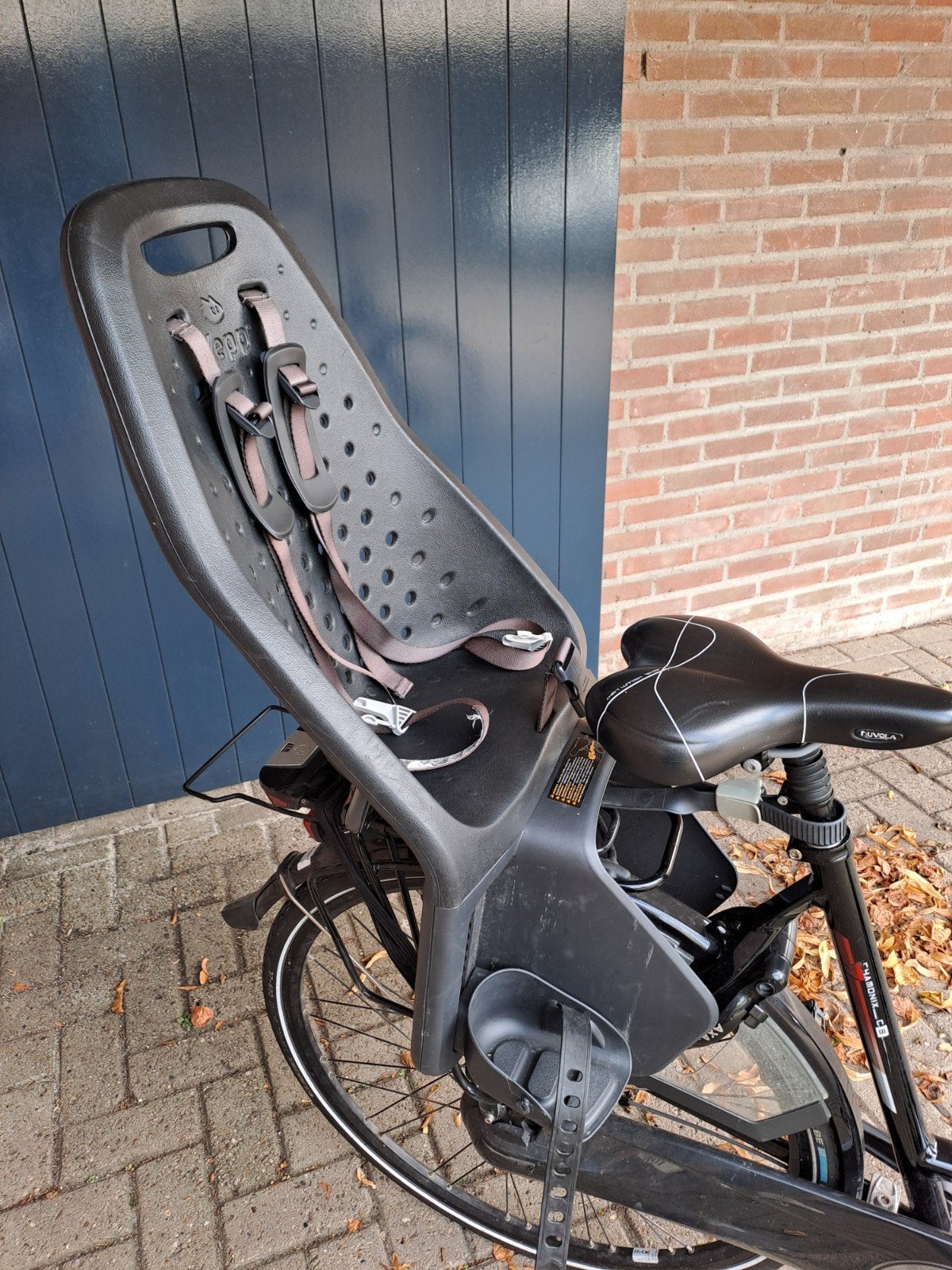 Yepp fietsstoel achterzitje, Ophalen, Gebruikt