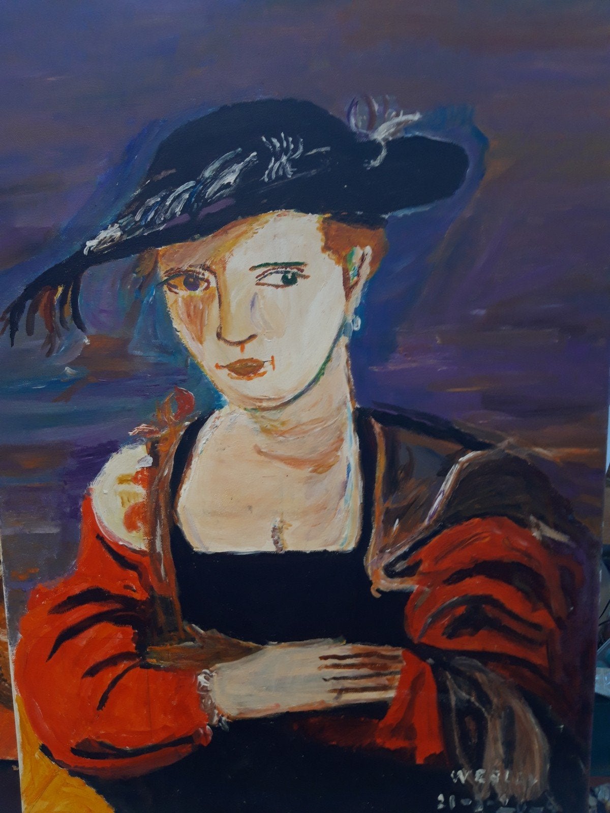 Drie schilderijen: De Nachtwacht, Mona Lisa en Twe, Ophalen, Klassiek