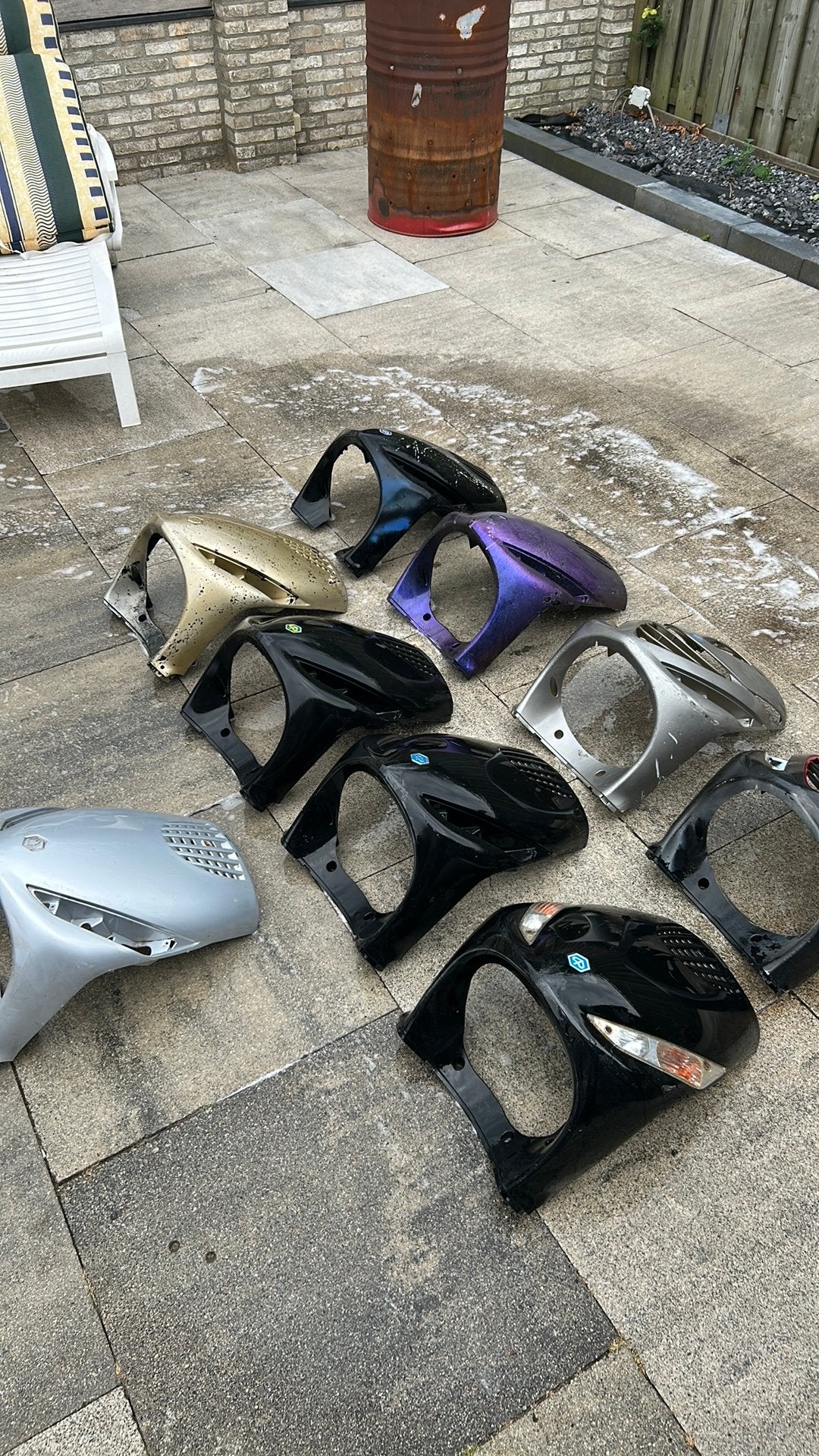 Piaggio zip voorkappen, Ophalen of Verzenden, Gebruikt, Kap