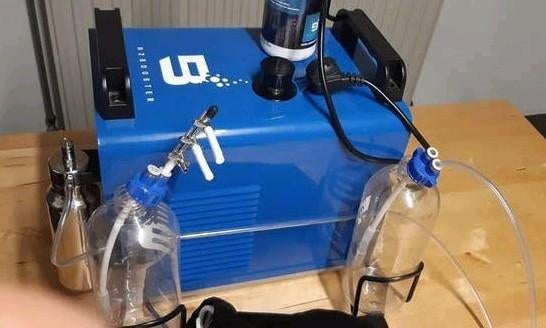 H2Booster Deluxe LED Waterstof Inhalatie Apparaat, Ophalen, Zo goed als nieuw, Overige typen