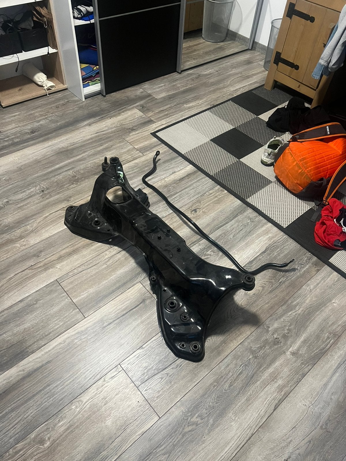 Mitsubishi Eclipse 2G subframe, Ophalen, Voor, Mitsubishi, Bumper