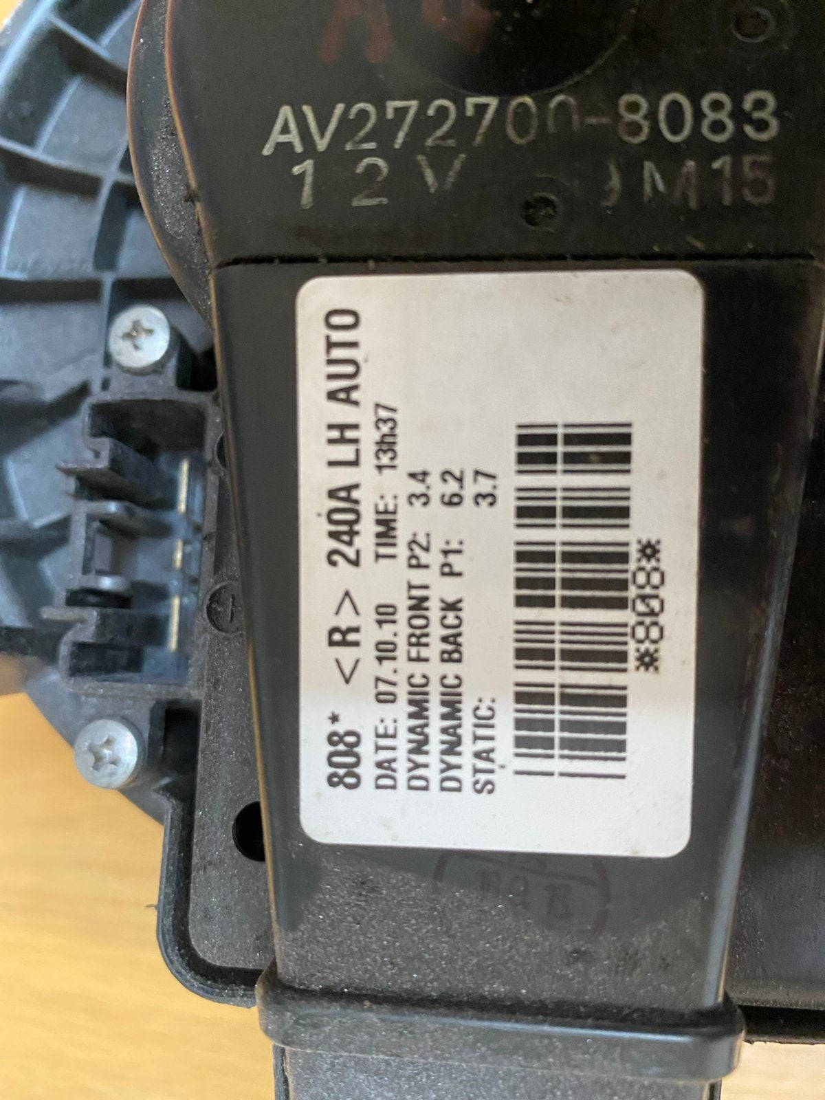 Kachel motor /blower vw caddy /golf, Ophalen of Verzenden, Gebruikt