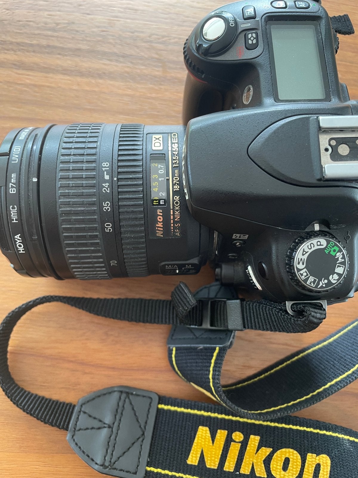 Nikon D80 digitale camera met  AF-S 18-70mm 1:3.5-4.5g DX, Gebruikt, Spiegelreflex, Ophalen of Verzenden, Nikon