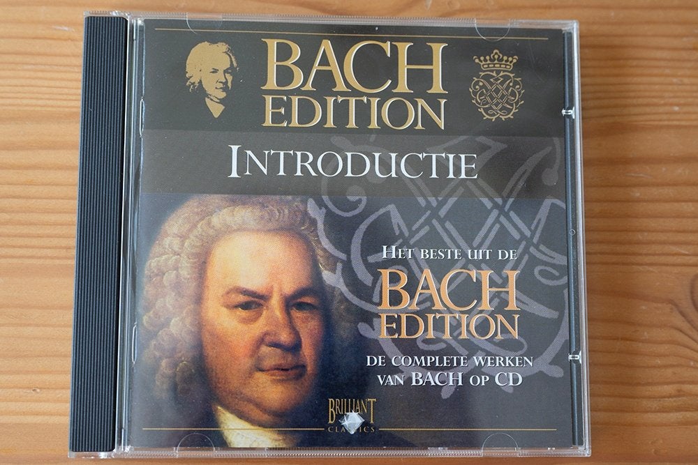 Cd Bach edition introductie, Overige typen, Ophalen of Verzenden, Zo goed als nieuw, Barok