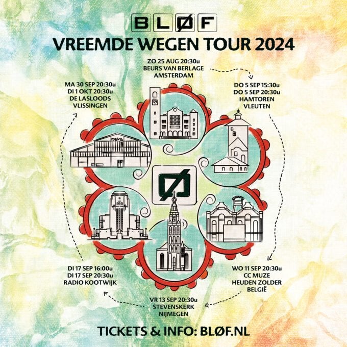 Blof 29 september Vreemde wegen tour 2 kaartjes, Twee personen