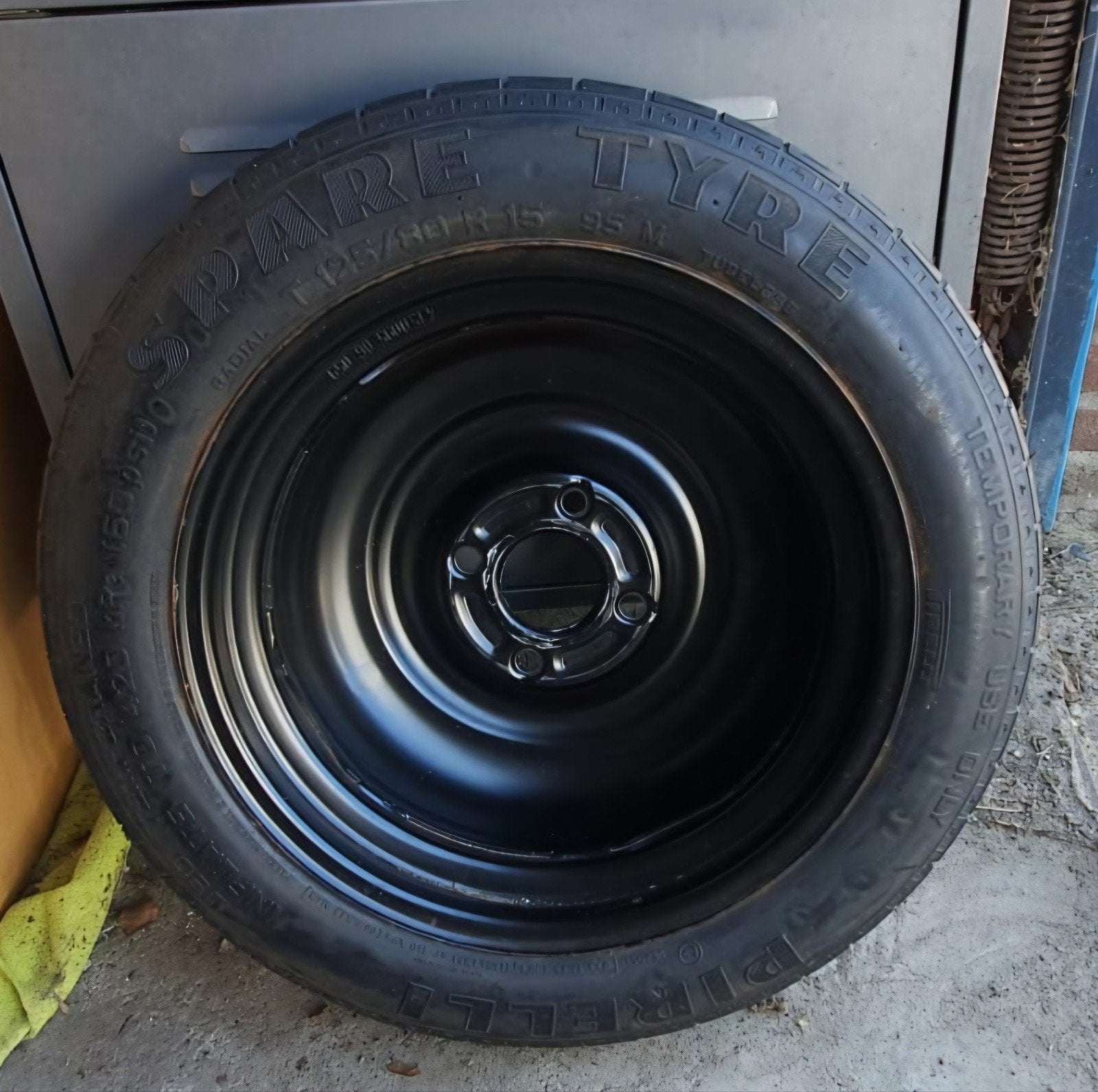 Thuiskomer Reserveband Pirelli T 125/80 R15 95M, Ophalen, Nieuw