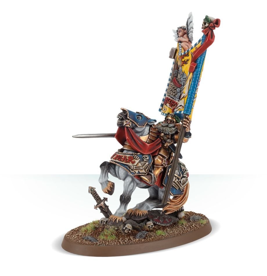 Warhammer Empire - Ludwig Schwarzhelm, Ophalen of Verzenden, Zo goed als nieuw, Warhammer