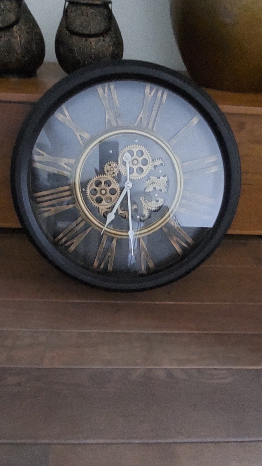 Wandklok, Huis en Inrichting, Ophalen, Wandklok, Landelijk, Zo goed als nieuw