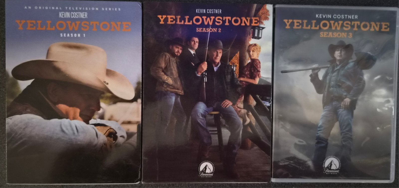 Yellowstone seizoen 1 tm 3 import, Ophalen of Verzenden, Zo goed als nieuw