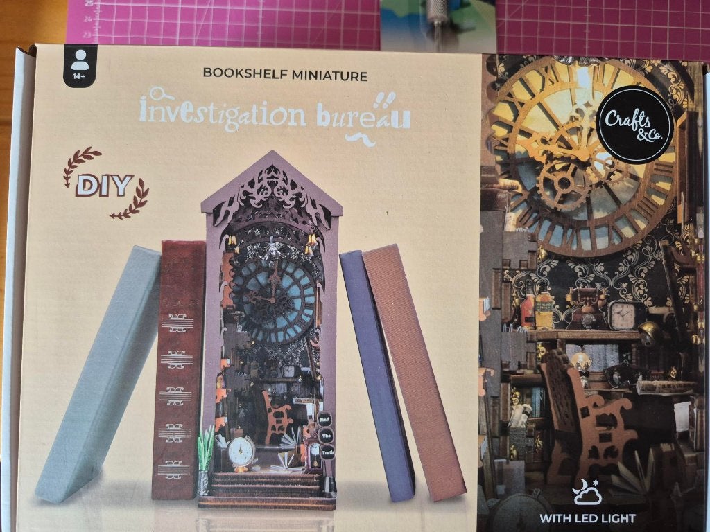 Diverse ACTION BOOKNOOKS poppenhuis miniaturen DIY, Verzenden, Nieuw, Overige typen