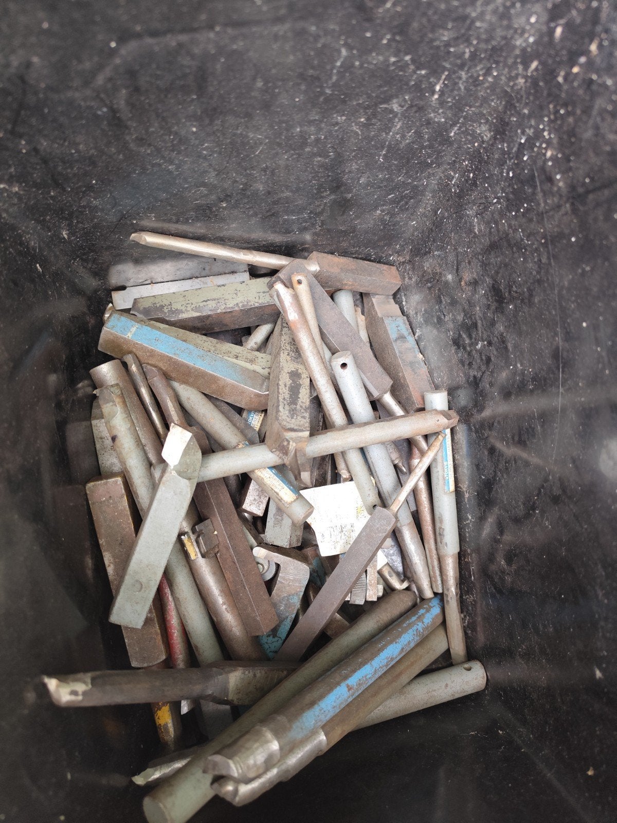 Partij gebruikte draaibeitels en gereedschap, Doe-het-zelf en Verbouw, Gereedschap | Handgereedschap, Ophalen, Gebruikt