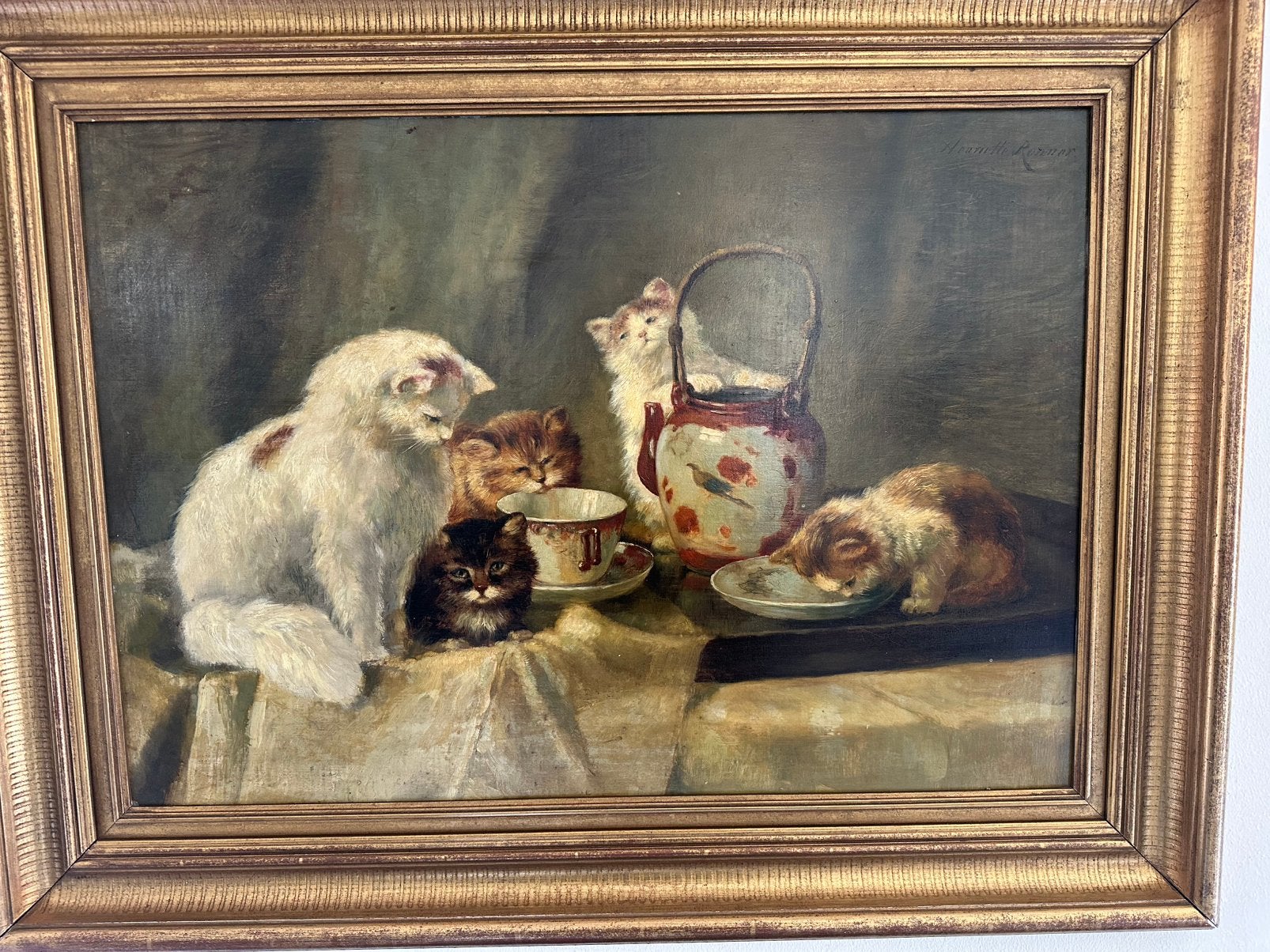 Hennriette Ronner Knip, Antiek en Kunst, Ophalen of Verzenden