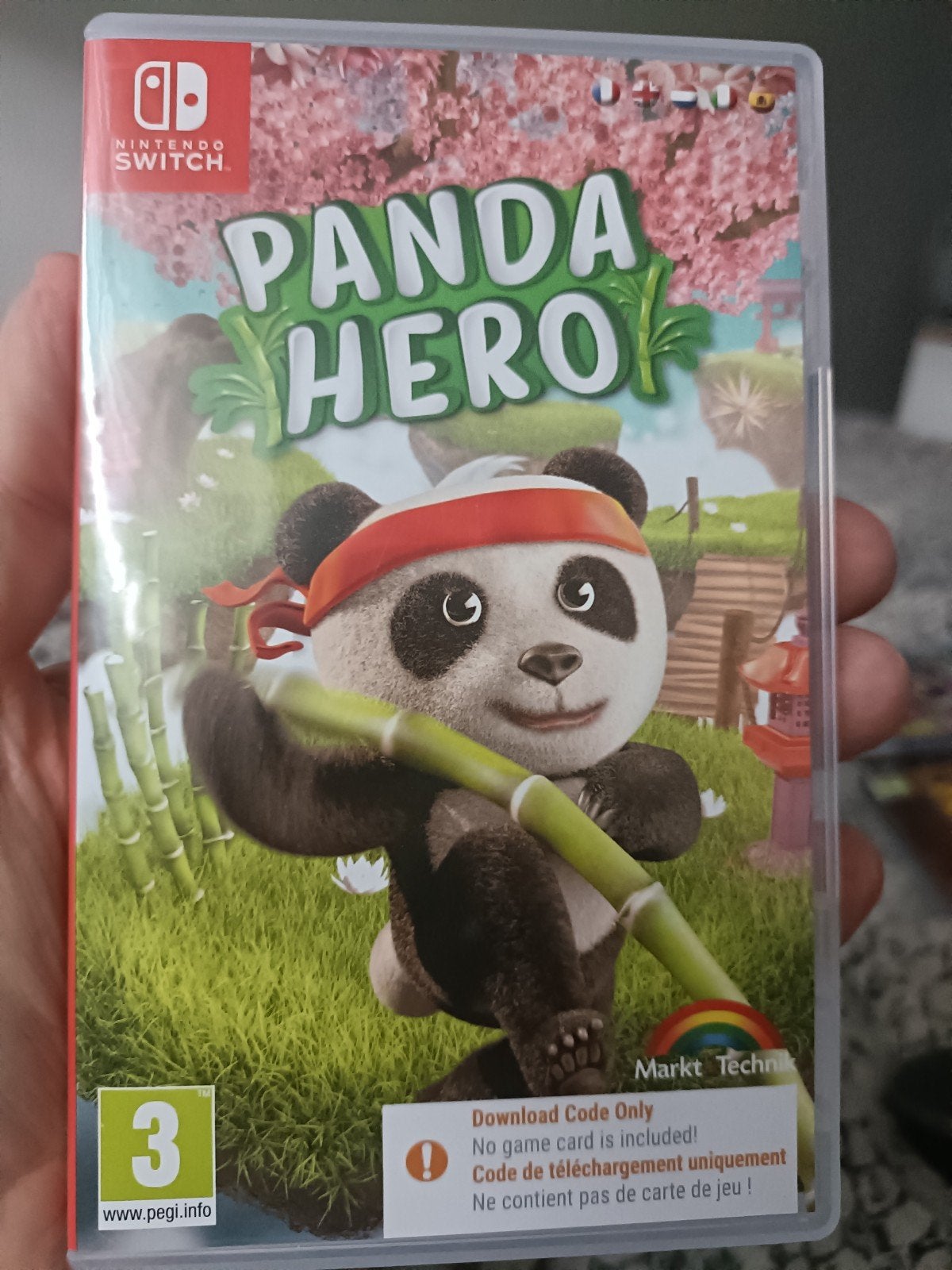 Panda Hero - Nintendo Switch (Download Code Only), Ophalen of Verzenden, Nieuw, Zonder controller, Switch Original